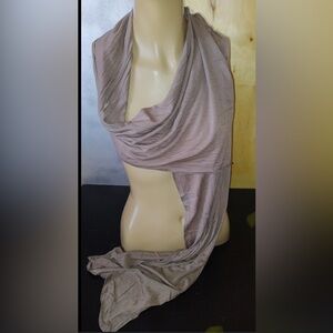 Scarf with Crystal Detailing